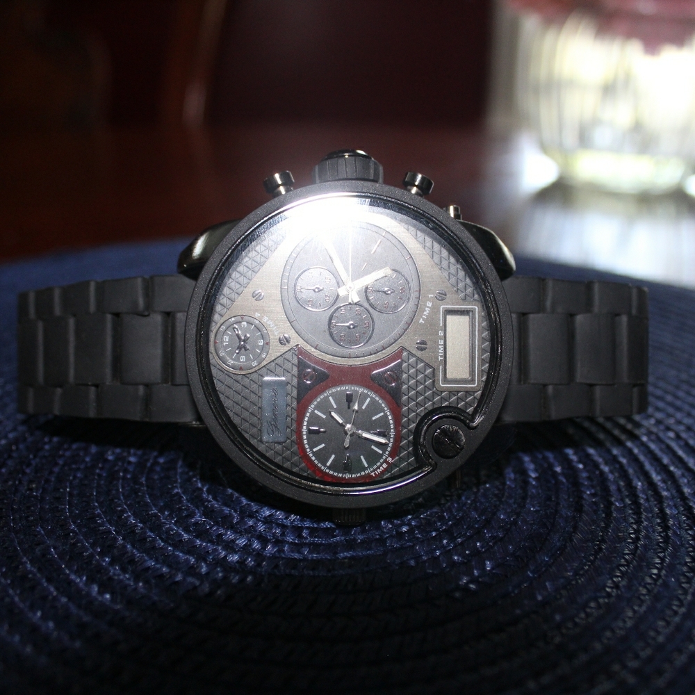 Silicone Geneva Men's watch